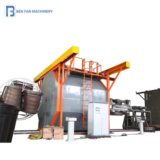 Máquina de moldeo rotacional para fabricación de productos de plástico Máquina de rotomoldeo para tanque de agua Máquinas de moldeo de plástico manuales
